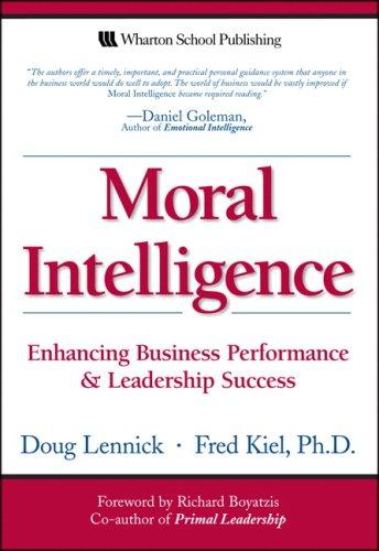 Cover for Moral Intelligence