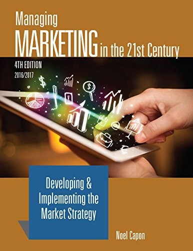 Cover for Managing Marketing in the 21st Century - 4th ed