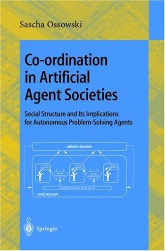 Cover for Co-ordination in artificial agent societies