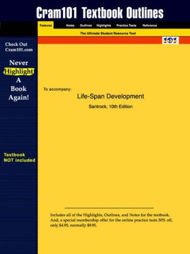 Cover for Life-Span Development (Cram101 Textbook Outlines - Textbook NOT Included)