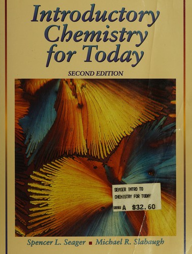 Cover for Introductory chemistry for today