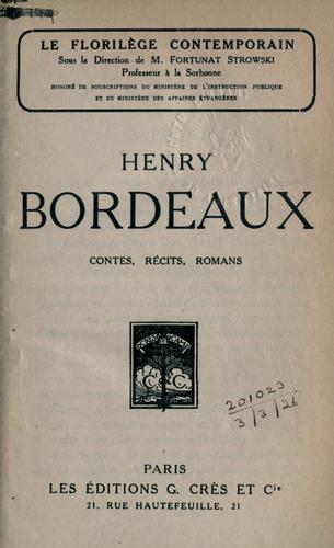 Cover for Contes, récits, Romans