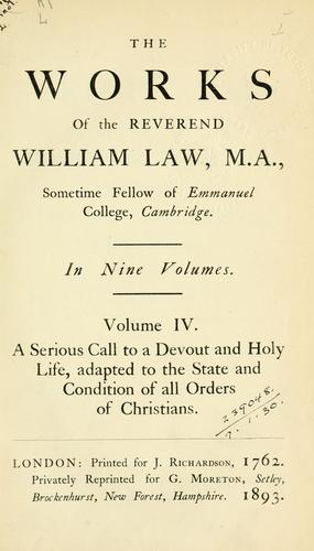 Cover for Works.