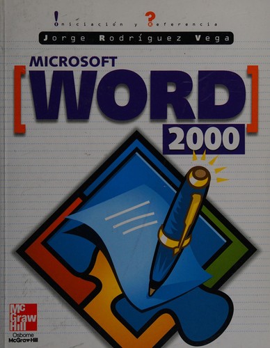 Cover for Microsoft Word 2000 - Iniciacion y Referencia
