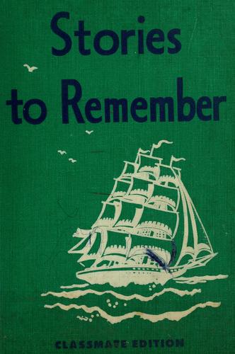 Cover for Stories to remember