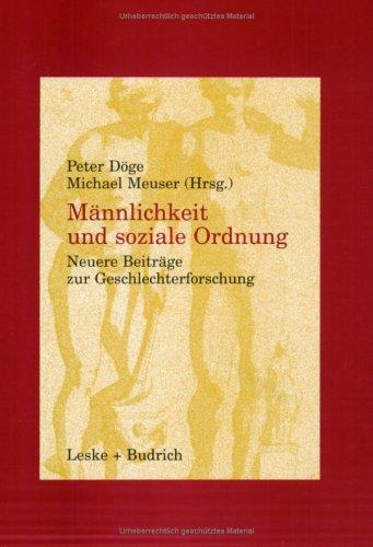 Cover for Männlichkeit und soziale Ordnung. Neuere Beiträge zur Geschlechterforschung.