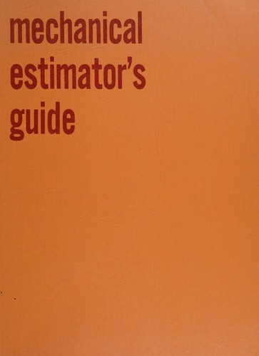 Cover for Mechanical estimator's guide.