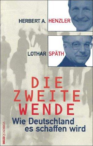Cover for Die zweite Wende