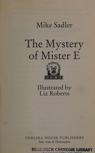 Cover for The Mystery of Mister E