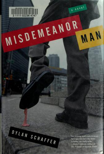 Cover for Misdemeanor man