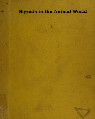 Cover for Signals in the animal world