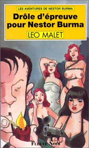 Cover for Drôle d'épreuve pour Nestor Burma