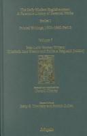 Cover for The Early Modern Englishwoman, a Facsimile Library of Essential Works, Printed Writings, 1500-1640 (Early Modern Englishwoman , So13)