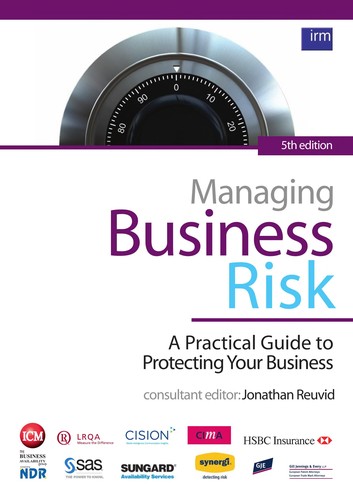 Cover for Managing business risk