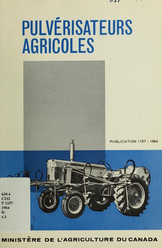 Cover for Pulvʹerisateurs agricoles