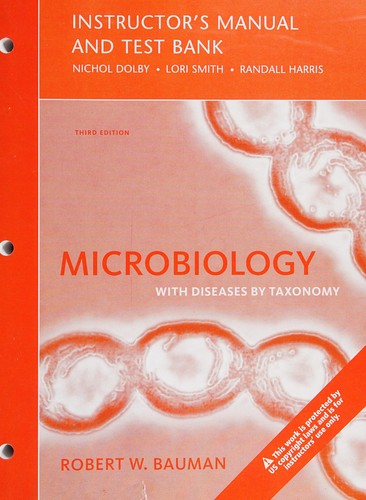 Cover for Microbiology with diseases by taxonomy