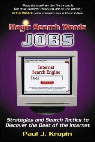 Cover for Magic Search Words-Jobs