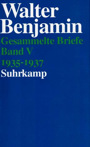Cover for Gesammelte Briefe, 6 Bde., Bd.5, 1935-1937