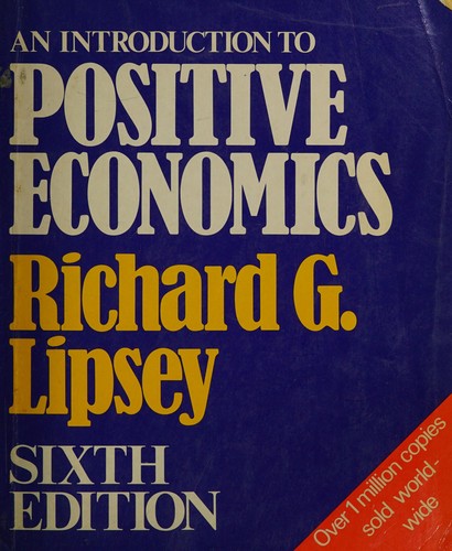 Cover for An introduction to positive economics