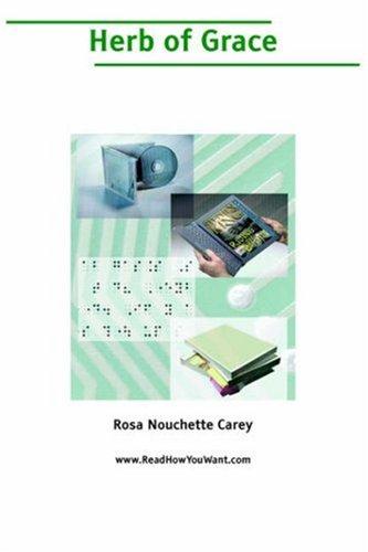 Cover for Herb of Grace (Large Print)