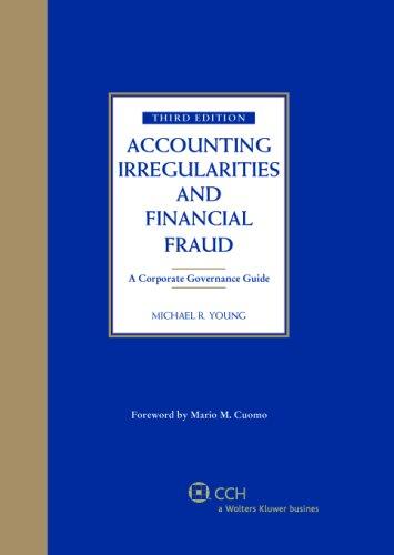 Cover for Accounting Irregularities and Financial Fraud (Third Edition)