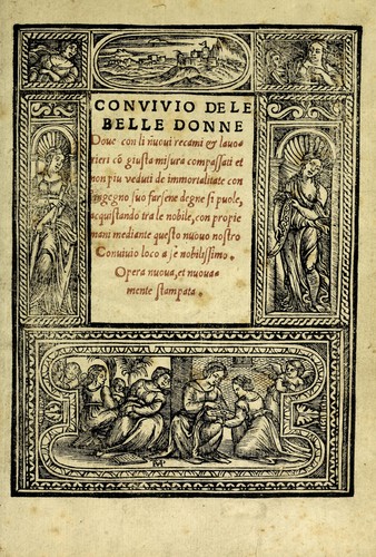 Cover for Conuiuio dele belle donne