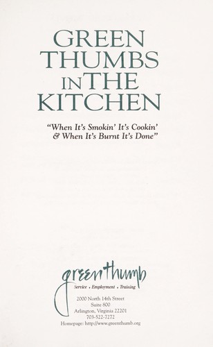 Cover for Green Thumbs in the Kitchen