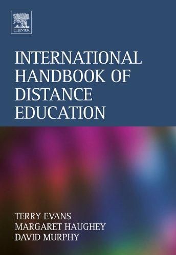 Cover for International Handbook of Distance Education