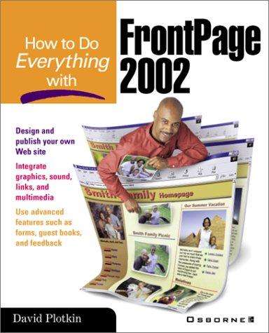 Cover for How to Do Everything with Frontpage 2002 (How to Do Everything)