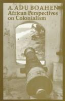 Cover for African perspectives on colonialism