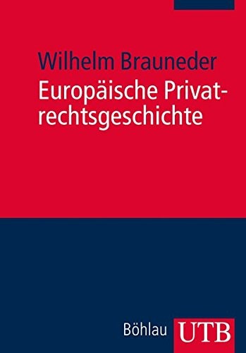 Cover for Europaische Privatrechtsgeschichte