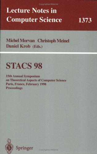 Cover for STACS 98