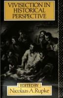 Cover for Vivisection in Historical Perspective