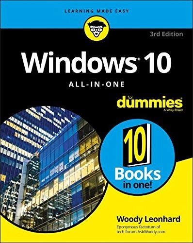 Cover for Windows 10 All-In-One For Dummies