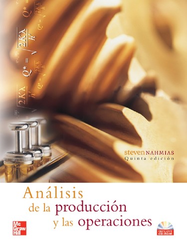 Cover for Análisis de la producción y las operaciones - Quinta edición
