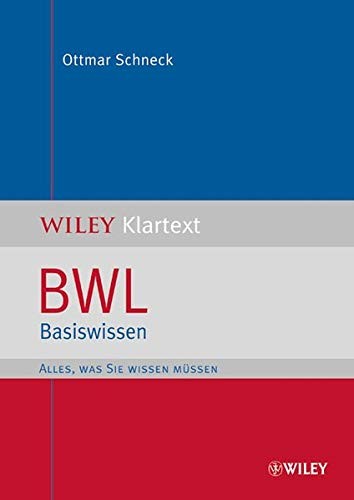 Cover for BWL Basiswissen