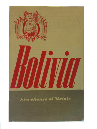 Cover for Bolivia