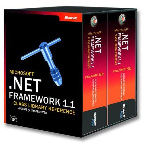 Cover for Microsoft .NET Framework 1.1 Class Library Reference Volume 5