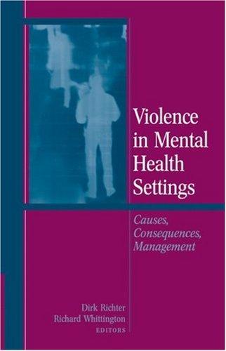 Cover for Violence in Mental Health Settings