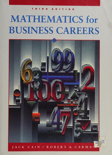 Cover for Mathematics for business careers