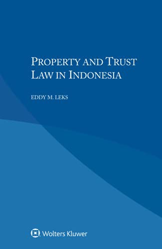 Cover for Property and Trust Law in Indonesia