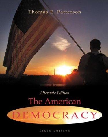 Cover for The American Democracy Alternate Edition w/ Powerweb; MP