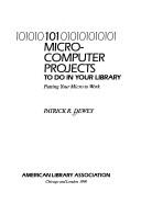 Cover for 101 microcomputer projects to do in your library