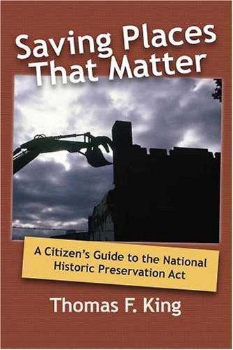 Cover for Saving Places that Matter