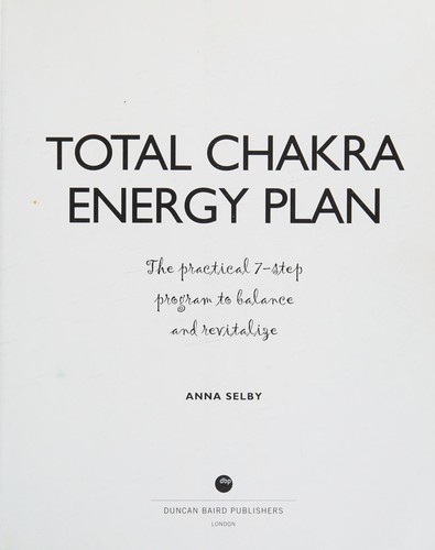 Cover for Total chakra energy plan