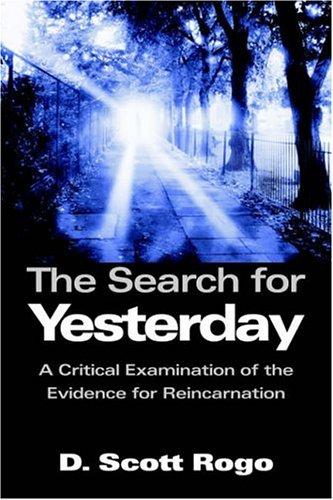 Cover for The Search for Yesterday
