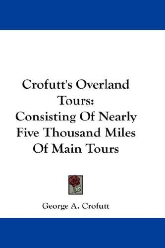 Cover for Crofutt's Overland Tours
