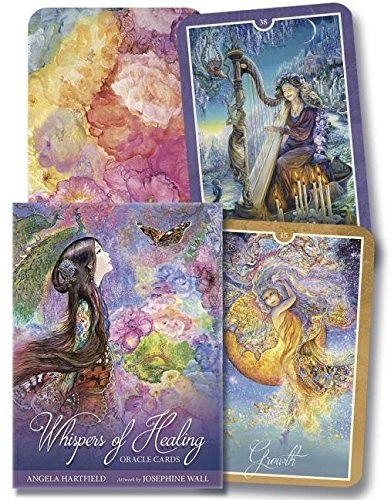 Cover for Whispers of Healing Oracle Cards