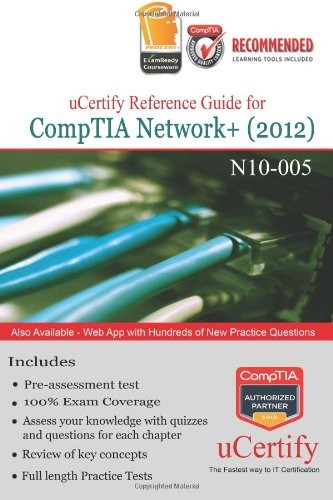 Cover for uCertify Reference Guide for CompTIA Network+ 2012