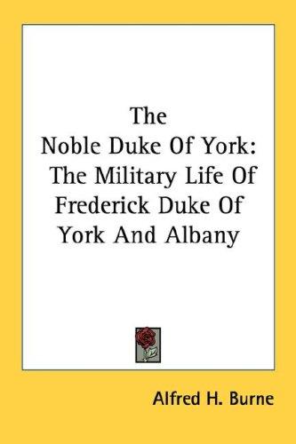 Cover for The Noble Duke Of York